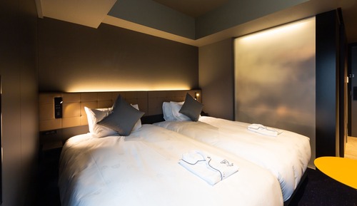 Chambre Standard avec lits jumeaux, 2 lits une place, non-fumeurs