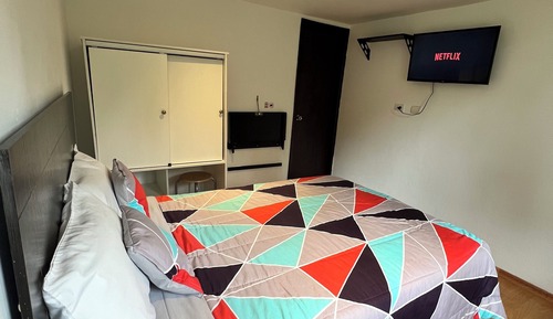 Chambre Simple, 1 chambre, accessible aux personnes à mobilité réduite, vue jardin