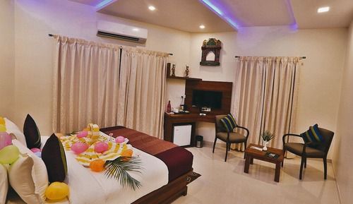 Chambre Double Luxe, balcon, vue montagne