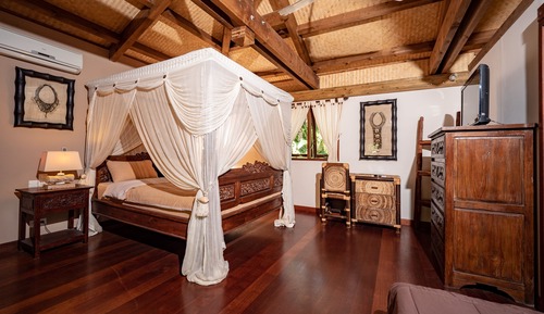 Bungalow Tropical, vue piscine