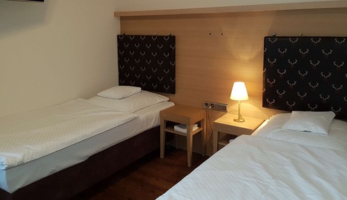 Suite, 2 lits doubles, balcon (Separate Living Room)