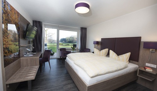 Chambre Double Confort, patio