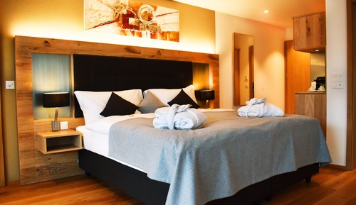 Chambre Double Supérieure, 1 très grand lit et 1 canapé-lit