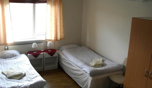 Chambre Double ou avec lits jumeaux, salle de bains commune