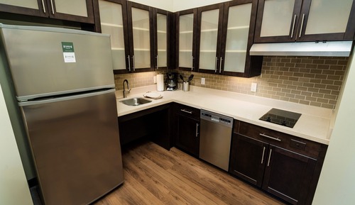 Suite, 1 chambre, accessible aux personnes à mobilité réduite, cuisine (Roll-In Shower)