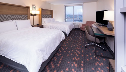 Chambre Standard, 2 grands lits, accessible aux personnes à mobilité réduite (Communications)
