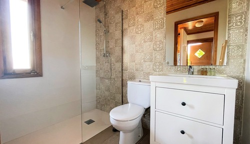 Cabane, salle de bains privée (CASITA 2 Y 3)