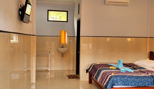 Chambre Triple Deluxe, balcon, vue piscine