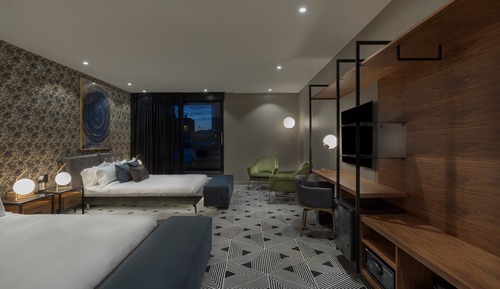 Chambre Quadruple Supérieure, 2 grands lits, non-fumeurs
