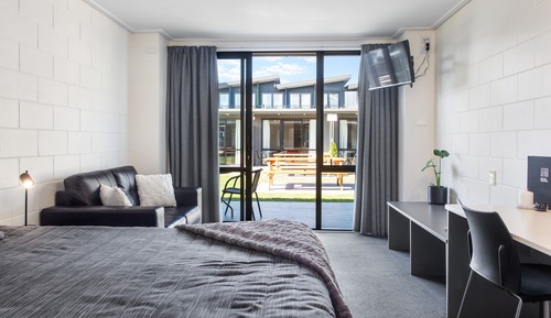 Studio, 2 grands lits (Garden Court)