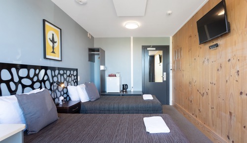 Chambre avec lits jumeaux (The Lodge, Shared Bathroom)