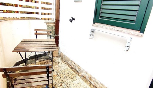 Chambre Double, patio, rez-de-chaussée