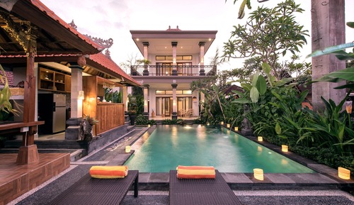 Villa, 2 chambres, piscine privée