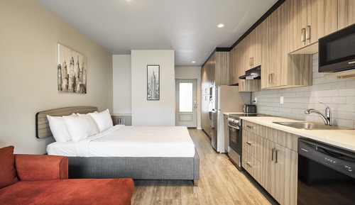 Suite Studio, 1 grand lit, non-fumeurs, cuisine