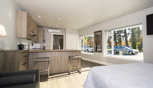 Studio, 1 grand lit, accessible aux personnes à mobilité réduite, non-fumeurs