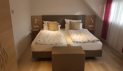 Chambre Double ou avec lits jumeaux, salle de bains privée