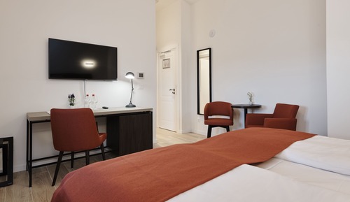 Chambre Supérieure avec lits jumeaux, 2 lits une place, non-fumeurs, vue vallée