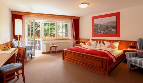 Chambre Double Confort pour 1 personne, balcon