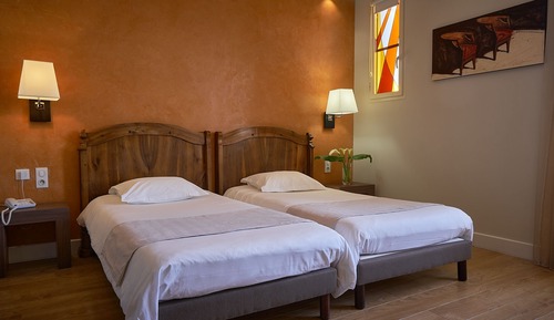 Chambre Standard avec lits jumeaux, 2 lits une place, non-fumeurs