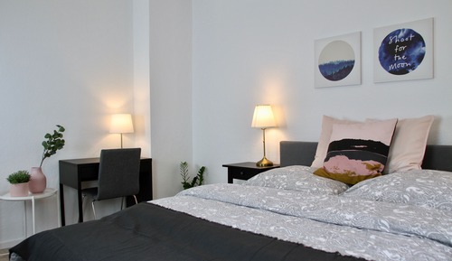 Appartement, salle de bains privée, vue jardin