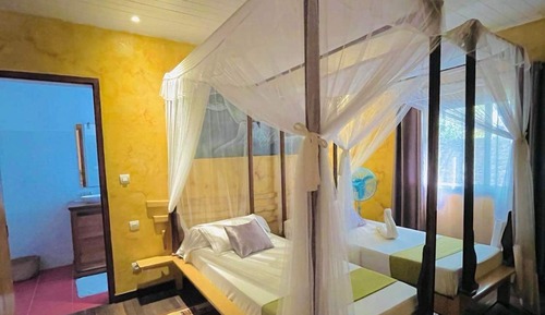 Bungalow Familial, non-fumeurs, vue mer (4 Pax)