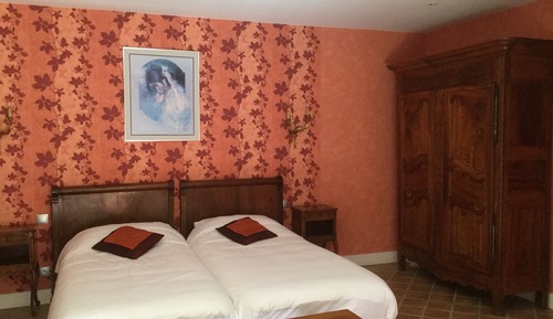 Chambre avec lits jumeaux