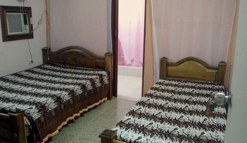 Chambre Triple, 1 chambre, vue jardin