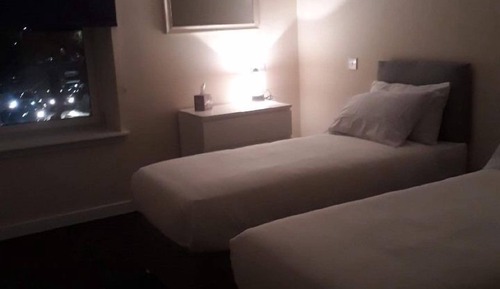 Chambre Double ou avec lits jumeaux, salle de bains attenante
