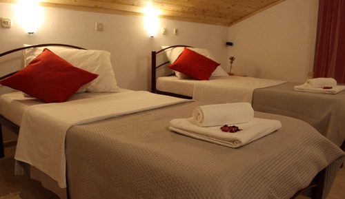 Chambre avec lits jumeaux