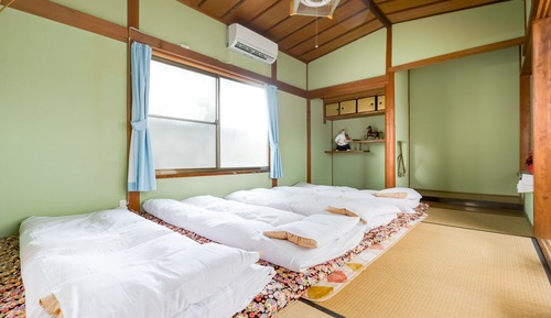Chambre Familiale, salle de bains privée (Japanese Style, 6 People)