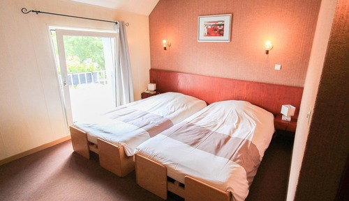 Chambre avec lits jumeaux, 2 lits une place