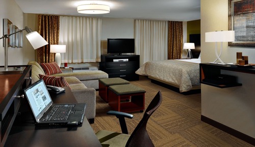 Suite Studio, 2 grands lits, accessible aux personnes à mobilité réduite (Hearing Accessible)