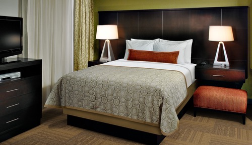 Suite Studio, 1 très grand lit, accessible aux personnes à mobilité réduite (Roll-In Shower)