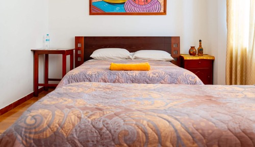 Chambre Triple Confort, plusieurs lits, vue ville