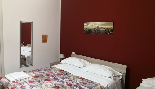 Chambre Quadruple Deluxe, vue piscine