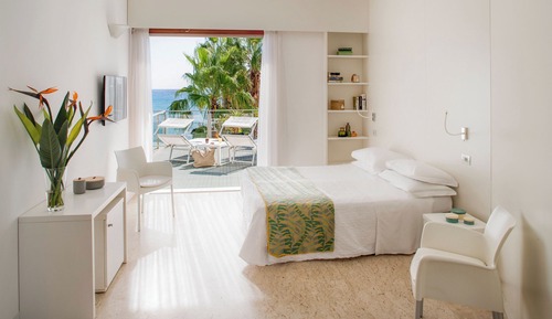 Chambre Triple Panoramique, terrasse, vue mer