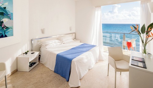 Chambre Double Panoramique, balcon, vue mer