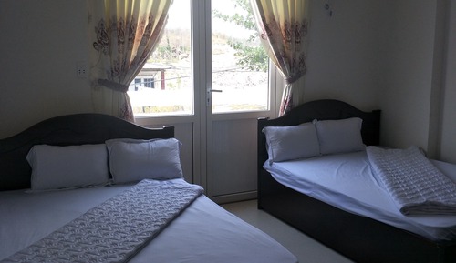Chambre, 2 grands lits