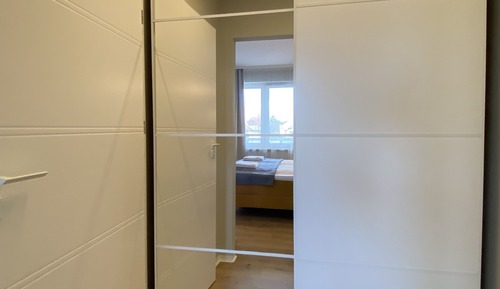 Appartement Standard, 1 très grand lit, vue cour intérieure