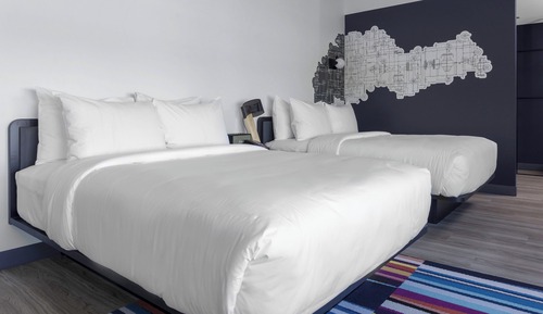 aloft, Chambre, 2 grands lits, non-fumeurs