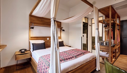 Chambre Double Standard, 1 grand lit, non-fumeurs, service de ménage