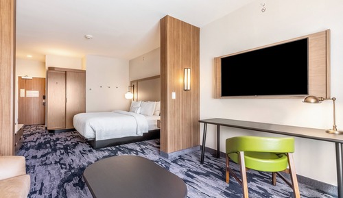 Chambre, 1 très grand lit