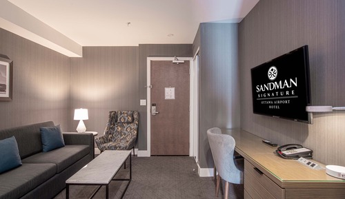 Suite Standard, 1 très grand lit et 1 canapé-lit, coin cuisine