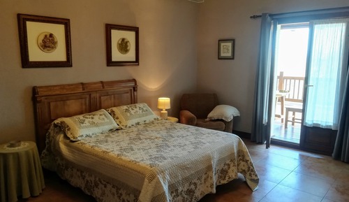 Chambre Double, balcon, vue jardin (3)