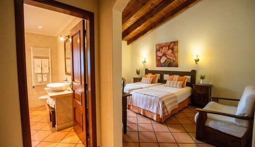 Chambre Double ou avec lits jumeaux, vue jardin