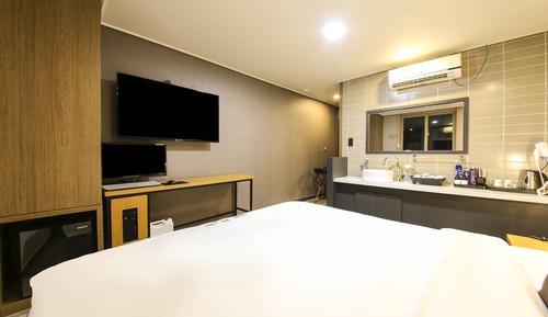 Chambre Deluxe, baignoire