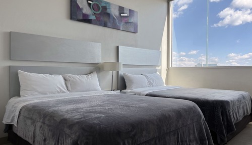 Chambre Quadruple Standard, 2 lits doubles, non-fumeurs