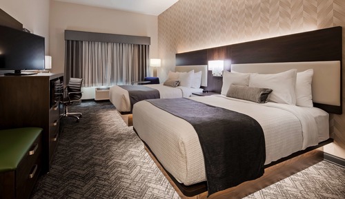 Chambre Standard, 2 grands lits, accessible aux personnes à mobilité réduite, non-fumeurs