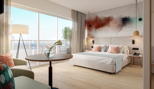 Chambre Club, vue océan