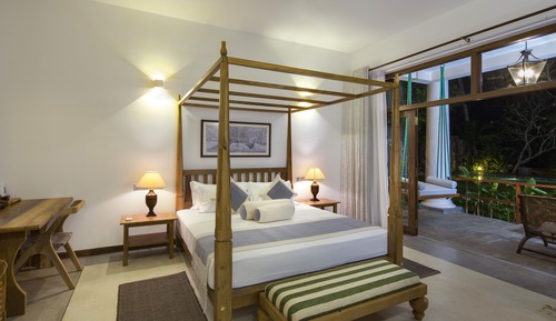 Chambre Double Deluxe, 1 grand lit, vue piscine